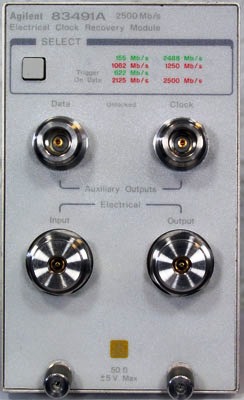 Keysight (Agilent) 83491A Electrical Clock Recovery Plug-in