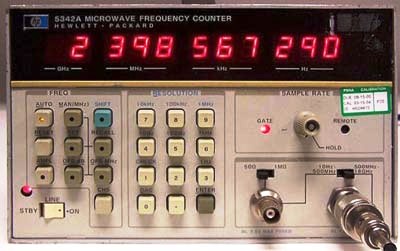 Keysight (Agilent) 5342A 18 GHz CW Microwave Frequency Counter