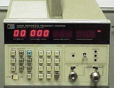 Keysight (Agilent) 5343A 26.5 GHz CW Microwave Frequency Counter