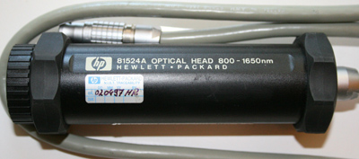 AGILENT 81524A 800 to 1650 nm InGaAs Optical Head