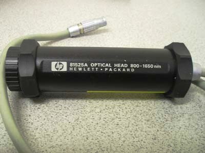 Keysight (Agilent) 81525A 800 to 1650 nm InGaAs Optical Head