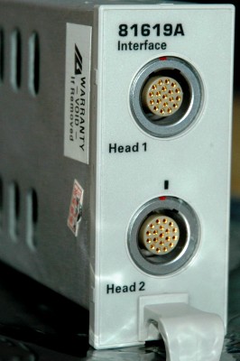 AGILENT 81619A Dual Channel Optical Head Interface Module
