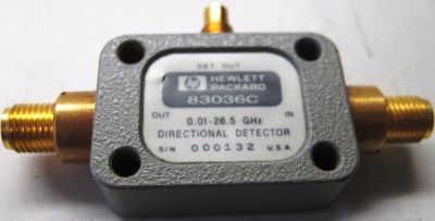 Keysight (Agilent) 83036C 26.5 GHz Coaxial GaAs Directional Detector