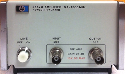 AGILENT 8447D 1.3 GHz Broadband Preamplifier