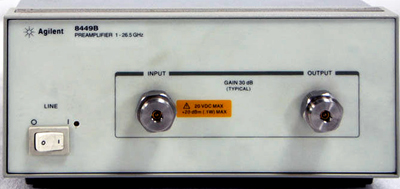 Keysight (Agilent) 8449B 26.5 GHz High-gain, Low-noise Preamplifier