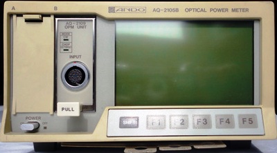 ANDO AQ-2105B Dual-Channel Optical Power Meter Mainframe