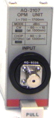 ANDO AQ-2107 750 to 1700 nm OPM Module (Optical powermeter)