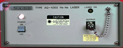ANDO AQ-4302 He-Ne Laser Light Source