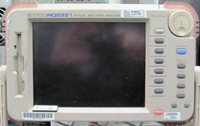 ANDO AQ6331 1200 to 1750 nm Optical Spectrum Analyzer
