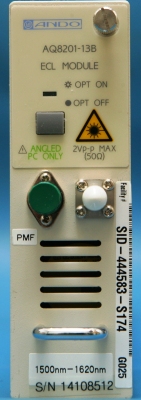 ANDO AQ8201-13B 1500 to 1620 nm ECL Module