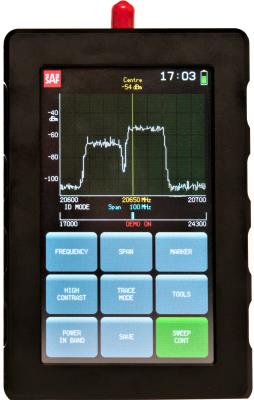 SAF J0SSAP13 17 to 24 GHz Handheld Spectrum Analyzer