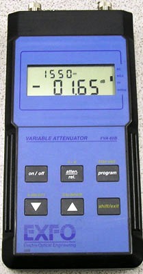 EXFO FVA-60B-B 70 dB SM Variable Optical Attenuator