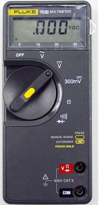FLUKE 70 III Handheld Analog / Digital Multimeter