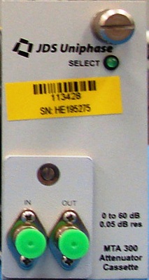 JDSU MTA300 MTA Series Attenuator Cassette