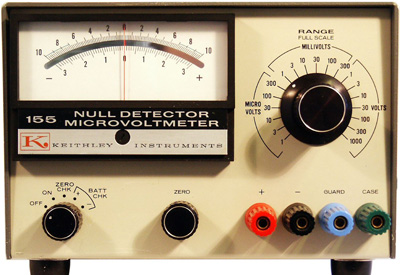 KEITHLEY 155 Null Detector-Microvoltmeter