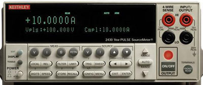 KEITHLEY 2430 Pulse Mode Source Meter w/ Measurements