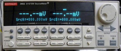 KEITHLEY 2602 Dual-Channel System Source Meter