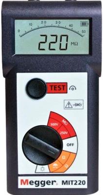 MEGGER MIT220 250/500V Insulation and Continuity Tester