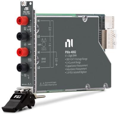 NATIONAL INSTRUMENTS PXIE-4082 6.5 Digit, 300V, LC, 1.8MS/s Isolated Digitizer, PXI Multi