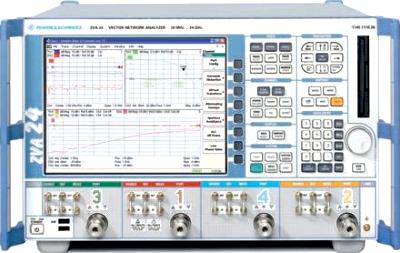 ROHDE & SCHWARZ ZVA24.26 24 GHz Vector Network Analyzer, 4 Port, 50 Ohm