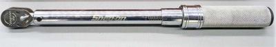 SNAP ON QD2R100 20-100 ft-lb 3/8" Drive Click Type Adjustable Torque Wrench