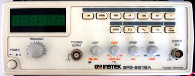 INSTEK GFG-8216A 3 MHz Function Generator w/Counter