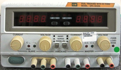 INSTEK GPC-3030D Triple Output DC Power Supply