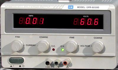 INSTEK GPR-6030D 60V 3A Single Output Digital DC Power Supply
