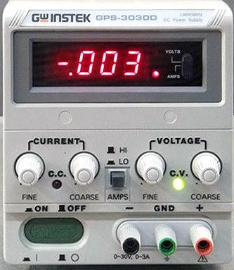 INSTEK GPS-3030D 30V 3A Single Output DC Power Supply