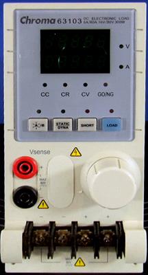 CHROMA 63103 60A 80V 300W Programmable Electronic Load