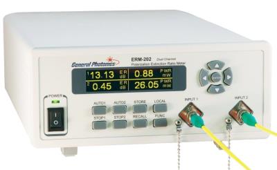 GENERAL PHOTONICS CORP. ERM-202-1-98/10-FC Polarization Extinction Ratio (PER) Meter 
