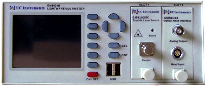 UC INSTRUMENTS GM8001B 2 Slot Lightwave Multimeter Mainframe